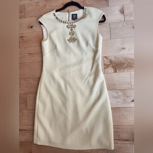 Vince Camuto Cream Mini Dress